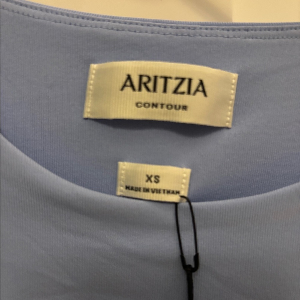 Aritzia Contour Collection Long Sleeve Shirt - Dayflower - Picture 5 of 6